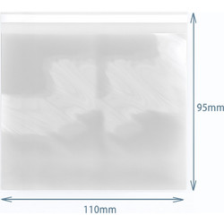 Poly-Prop Bags 110x95mm Reseal (500)