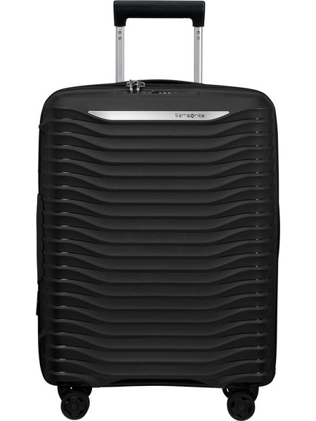 Samsonite Upscape Βαλίτσα Καμπίνας 55x40x23cm με 4 Ρόδες Μαύρη