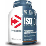 Dymatize ISO100 Hydrolyzed Fudge Brownie Πρωτεΐνη Ορού Γάλακτος Γράμμωσης Χωρίς Λακτόζη 2.26kg