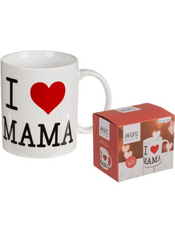ΚΟΥΠΑ I LOVE MAMA 10X8CM ΣΕ ΚΟΥΤΙ