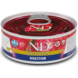 Farmina N&D Quinoa Grain Free Digestion Adult with Lamb & Fish 12x80gr