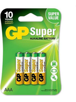 Gp Ultra Alkaline AAA 4τμχ