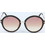 Swarovski SK0184D 48U Γυναικεία Γυαλιά Ηλίου Στρογγυλά Κοκάλινα Καφέ με Διαφανές Καθρέπτη Φακό