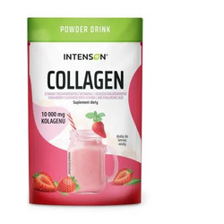 Intenson Collagen Strawberry με Υαλουρονικό Οξύ & Βιταμίνη C 10.8gr