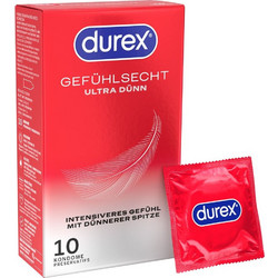 Durex Fetherlite Προφυλακτικά Λεπτά με Λιπαντικό 10τμχ