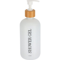 Dispenser Για Αφρόλουτρο 500ml (Φ7.5x21.5) T-D Matt White 62182100