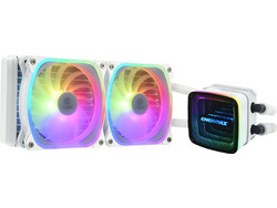 Enermax AquaFusion ADV 240 White Υδρόψυξη CPU 120mm ARGB για Socket AM2 / AM2+ / AM3 / AM3+ / FM1 / FM2 / 775 / 115x / 1366 / 2011 / 2066 / 2011-3 / AM4 / FM2+ / 1200 / 1700