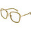 Chloe CH0373O 004 Γυναικείος Σκελετός Γυαλιών Οράσεως Μεταλλικός Χρυσός