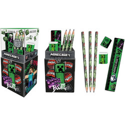Minecraft Stationery set pencil holder