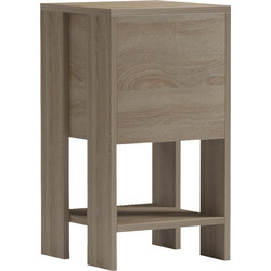 Κομοδίνο Reppo pakoworld sonoma 30x30x55εκ