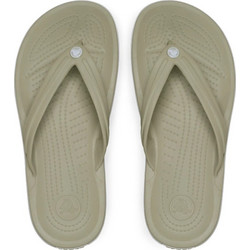Crocs Crocband Ανδρικές Σαγιονάρες Ανατομικές Γκρι 11033-1WY