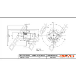 Dr!ve+ Δισκόπλακα - DP1010.11.0871