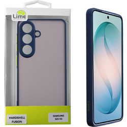 LIME HARDSHELL FUSION ΘΗΚΗ SAMSUNG S26 5G 6.3in FULL CAMERA PROTECTION BLUE WITH YELLOW KEYS LIME SUCCESSORIES