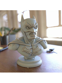 Φιγούρα Mini Bust Character Collection Batman 3D εκτυπωμένη