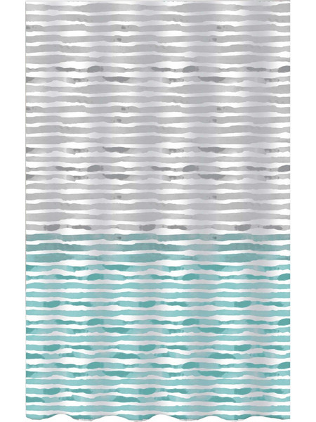 Κουρτίνα Μπάνιου Πολυστερική 180x200cm Λευκή Rainbow SONIA 02394.001