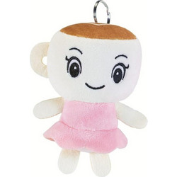 Giochi Preziosi: Trudi Brainrot - Keychain Cappuccina Plush Toy (10cm) (67813)
