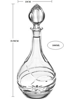 ΚΑΡΑΦΑ ΚΡΥΣΤ.ΚΜ590 ROUND STING (1000ml)