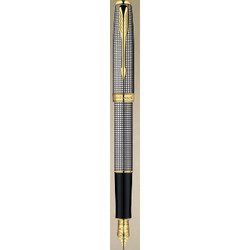 PARKER SONNET STERLING SILVER CIZELE FP