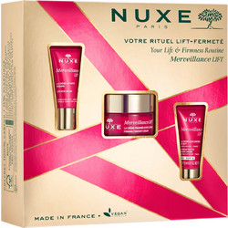 Nuxe Merveillance Lift Firming Powdery Cream 50ml + Firming Eye Cream 15ml + Concentrated Night Cream 15ml