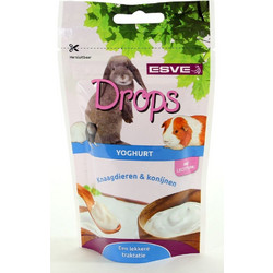Esve Drops Με Γιαούρτι για Κουνέλια +amp Τρωκτικά 75gr
