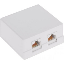 Εξωτερική πρίζα δικτύου UTPx2 Cat5