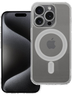 Forcell iPhone 13 Pro MagSafe Frost Θήκη Σιλικόνης - Διάφανη