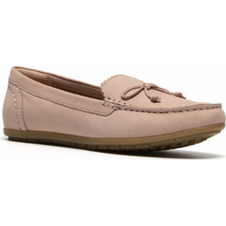 Clarks Γυναικείο Δερμάτινο Μοκασίνι Elliote Sail (Ροζ)