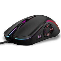 Weibo X9 Ενσύρματο Gaming Ποντίκι RGB 3200 DPI Black