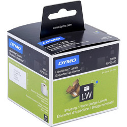 Dymo 99014 S0722430 220 Αυτοκόλλητες Ετικέτες σε Ρολό για Εκτυπωτή Ετικετών 101x54mm