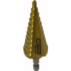Τρυπάνι κωνικό 4 - 25 mm με επικάλυψη τιτανίου SKS TOOLS 40020046