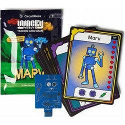 CircuitMess DIY STEM Wacky Robots TCG - Marv (14 Κάρτες) για ηλικίες 7+