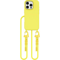 Tech-Protect MagNecklace MagSafe Case Yellow with Lanyard (iPhone 16 Pro Max)