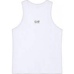 EA7 CORE IDENTITY COTTON JERSEY ΜΠΛΟΥΖΑ ΑΜΑΝΙΚΗ 7M0002-10375-U0002-WHITE