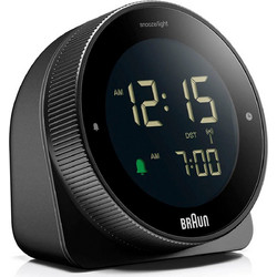 Braun BC 24 B DCF Black Radio Alarm Clock