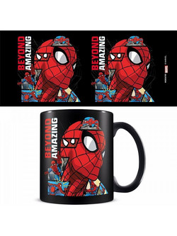 Κούπα Μαύρη 330ml SPIDER-MAN (60 Years)