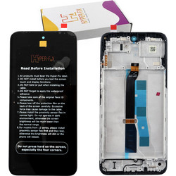 XIAOMI REDMI 15 5G ΟΘΟΝΗ IPS + (GLOBAL VERSION) TOUCH SCREEN + LENS + FRAME HF-56002100O19000 BLACK HYPER-FIX SERVICE PACK