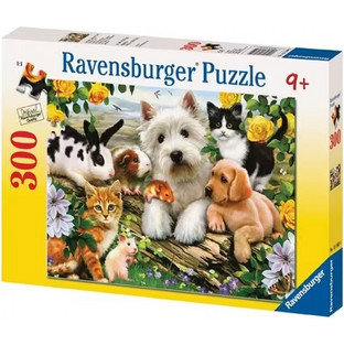 Παιδικό Puzzle Ravensburger Χαρούμενα Ζωάκια 300 Κομμάτια