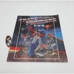 VTM The TRANFORMERS Panini Greek Vintage Sticker Album