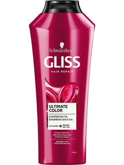 Schwarzkopf Gliss Ultimate Color Σαμπουάν για Προστασία Χρώματος & Επανόρθωση για Βαμμένα Μαλλιά 400ml