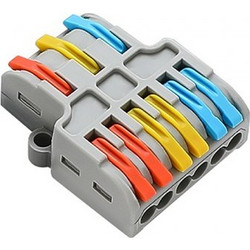 Συνδετήρας καλωδίων (κλέμα με κλίπς) QUICKY 3-6 0.08mm-2.5mm 32A 2 τεμάχια 7200250 Vito