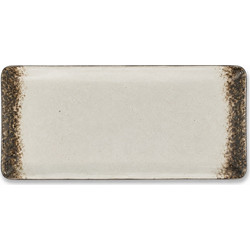 Πιατέλα Πορσελάνης Ορθογώνια 35x15cm Rustiground Kutahya