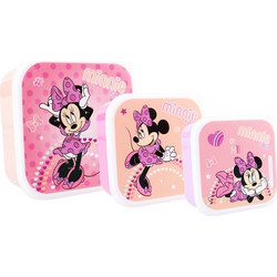 MINNIE - Fresh Bites - Snack Boxes - 3 pcs