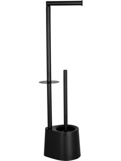 Σταντ Χαρτί Υγείας & Πιγκάλ 02071616 Stainless Steel/ABS/PP Black AWD (17x12.5x65.5cm) 1Τεμ