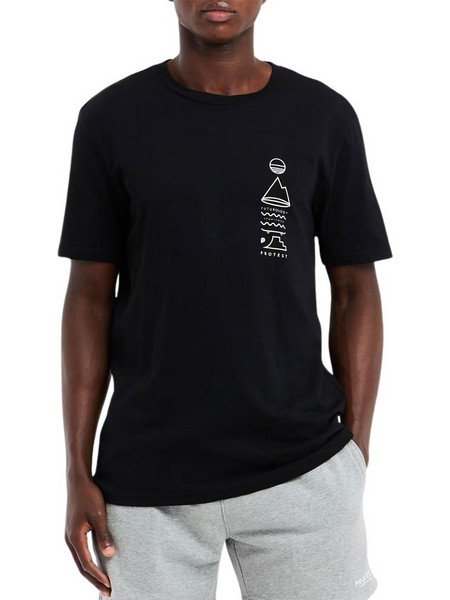 PROTEST PRTRHODAS T-SHIRT TRUE BLACK