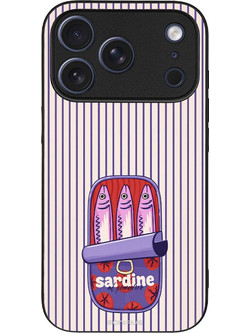 Sonique Stripe Stories Series Θήκη με Σχέδιο «Sardine» (iPhone 17 Pro)