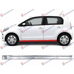 ΜΑΡΣΠΙΕ ΕΣΩ 5Π ΑΡΙΣΤΕΡΗ ΠΛΕΥΡΑ για VW UP 2012-2016 (121/122/123/BL1/BL2/BL3)