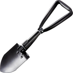 DELI φτυάρι χειρός DL554001 με θήκη, foldable, 47cm