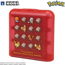 HORI - 24-Game Card Case - Pokemon Pixel Red / Nintendo Switch 2