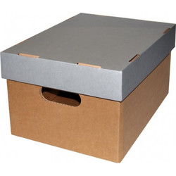 Νext κουτί classic γκρι καπάκι Α4 Υ18x23x32εκ