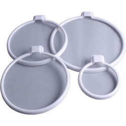 SET 4 καπάκια σιλικόνης 22276986 Διαφανή, Διαμέτρου O 12 cm O 19,5 cm O 19,5 cm O 24,5 cm